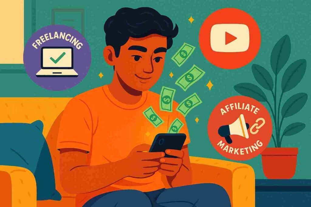 मोबाईलवरून YouTube वर पैसे कमवा. 